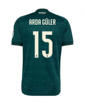 Real Madrid Arda Guler #15 Maglia Gara Trasferta Repliche 2026-27 Maniche Corte Real Madrid Arda Guler #15 Maglia Gara Trasferta Repliche 2026-27 Maniche Corte